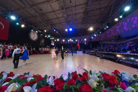 METU Open 2017, WDSF Dance Competition Stock Photos