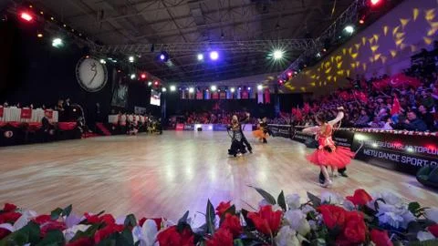 METU Open 2017, WDSF Dance Competition Stock Photos