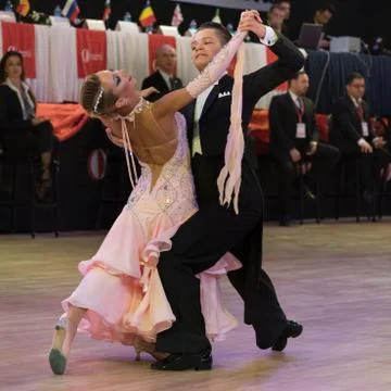 METU Open 2017, WDSF Dance Competition Stock Photos