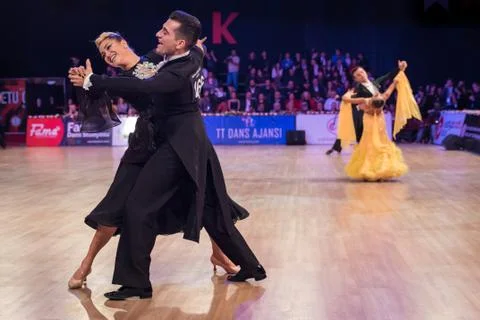 METU Open 2017, WDSF Dance Competition Stock Photos