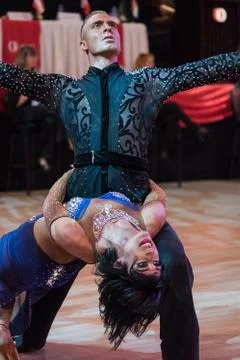 METU Open 2017, WDSF Dance Competition Stock Photos