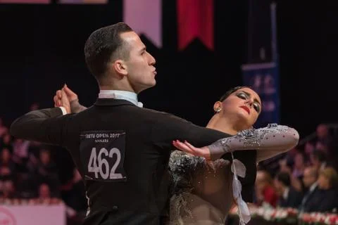 METU Open 2017, WDSF Dance Competition Stock Photos