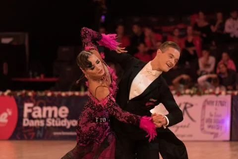 METU Open 2017, WDSF Dance Competition Stock Photos