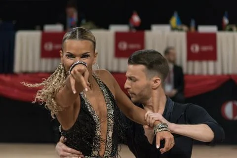 METU Open 2017, WDSF Dance Competition Stock Photos