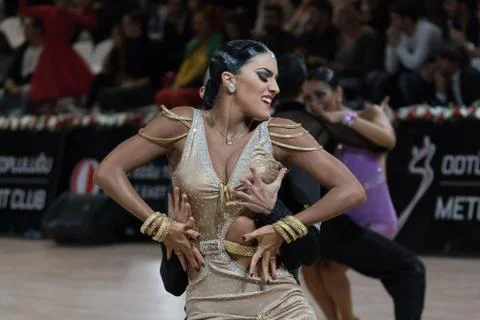 METU Open 2017, WDSF Dance Competition Stock Photos