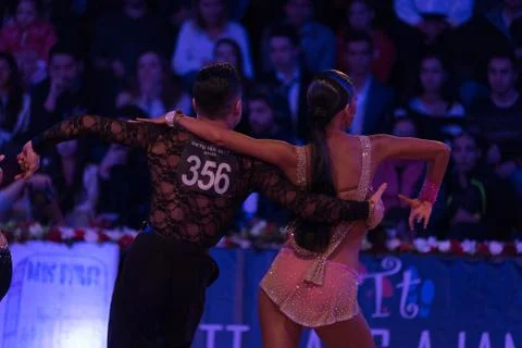 METU Open 2017, WDSF Dance Competition Stock Photos