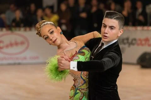 METU Open 2017, WDSF Dance Competition Stock Photos