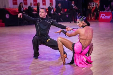 METU Open 2017, WDSF Dance Competition Stock Photos