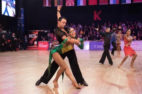 METU Open 2017, WDSF Dance Competition Stock Photos