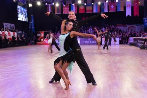METU Open 2017, WDSF Dance Competition Stock Photos