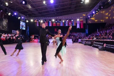 METU Open 2017, WDSF Dance Competition Stock Photos