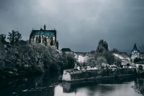 Metz dramatic Stock Photos