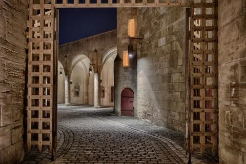Metz by night Foto stock