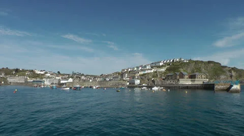 Mevagissey, Cornwall, UK Stock Footage 24686023