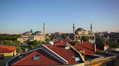 Mevlana museum 库存影片 61785704