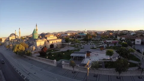 Mevlana museum 库存影片 80453892