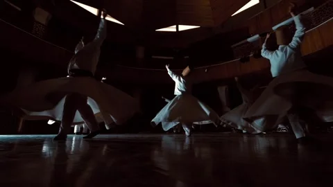 Mevlevi Whirling Dervish Stock Footage 252131463
