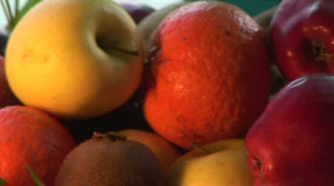 Mex cu pullout:push of fruit 076 Stock Footage 574454