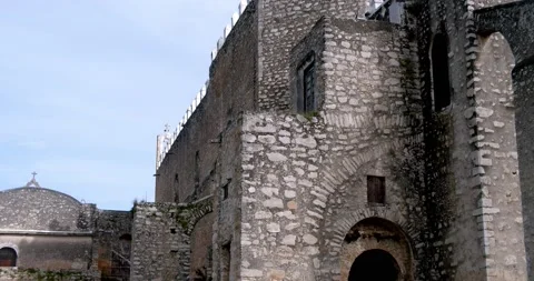 Mexican Architecture, Catholic Convent Stock Footage 138968897