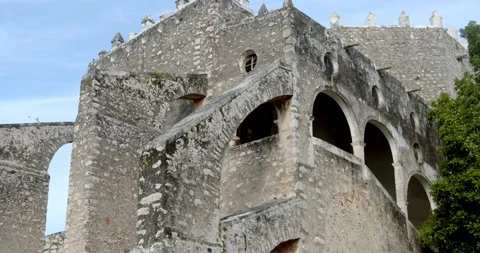 Mexican Architecture, Catholic Convent Stock Footage 138968924