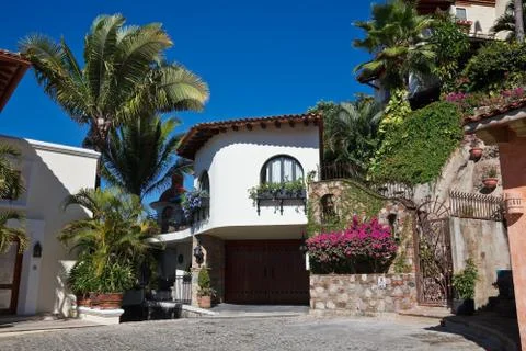 Mexican architecture Stock Photos