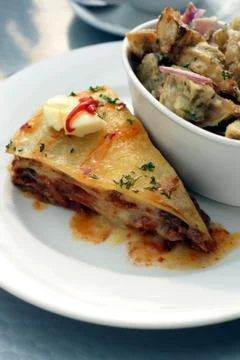 Mexican bean slice Stock Photos