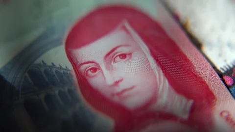 Mexican bill Video stock 235223194