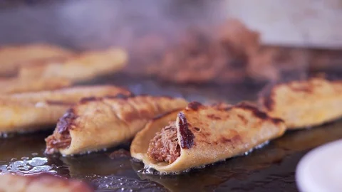 Mexican birria tacos 01 Stock Footage 101810538