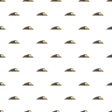Mexican burrito wraps an avocado slice background pattern Illustrazione stock