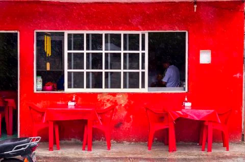 Mexican Cafe Stock Photos