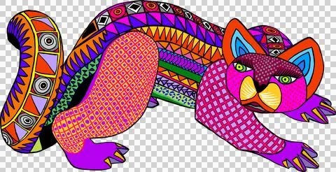 Mexican cat Stock Illustration