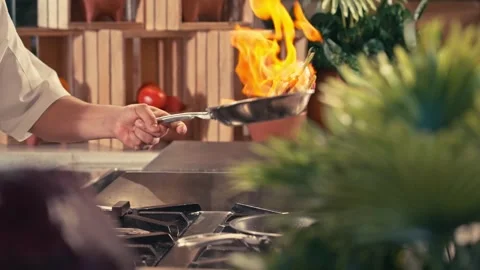 Mexican Chef is Preparing Mexican dishes for dinner at a resort hotel Video stock 280704115