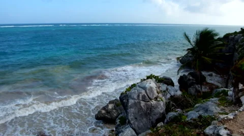 Mexican coast Stock Footage 45879017