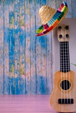 Mexican composition with copy space 스톡 사진