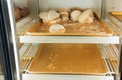 Mexican Concha Breads Foto stock