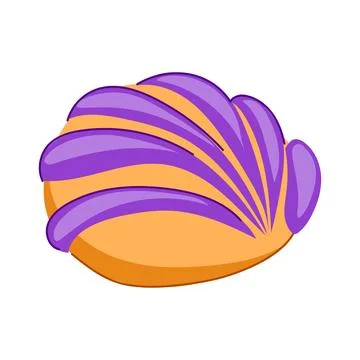Mexican concha sweet bread vector illustration Illustrazione stock