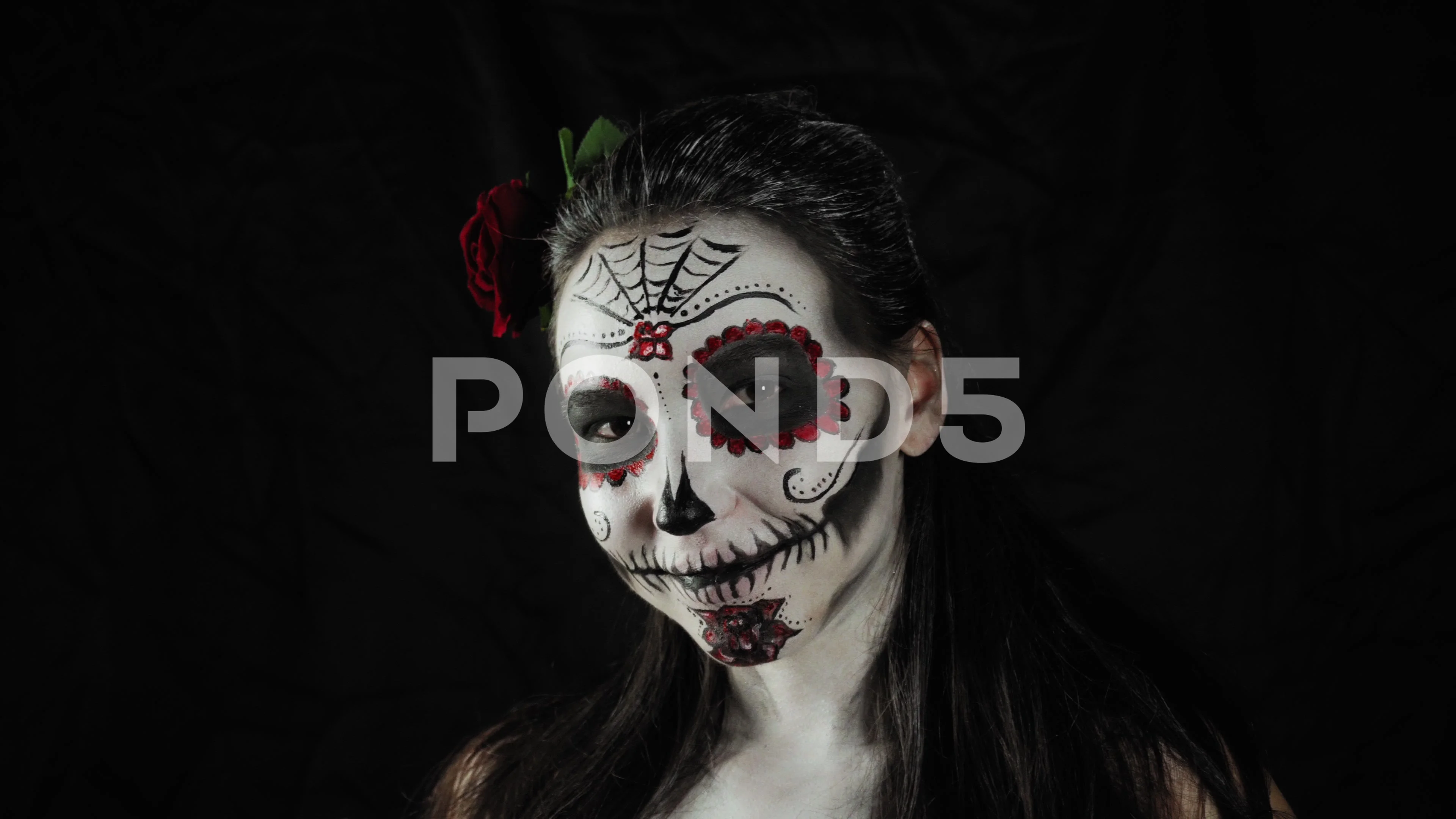 day of the dead girl face paint