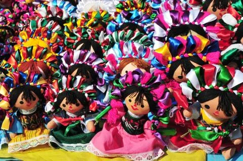 Mexican dolls Stock Photos