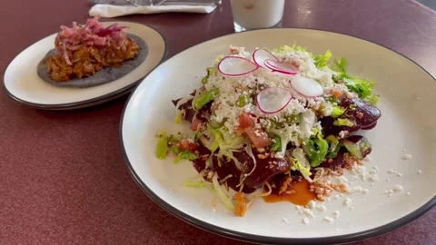 Mexican Enchiladas with Cheese Stock Footage 240260322