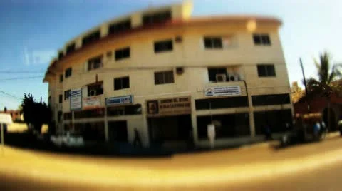 Mexican Federal Highway No.1, Los Cabos v1 Stock Footage