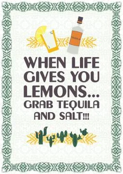 Mexican festive poster template Stock Illustration
