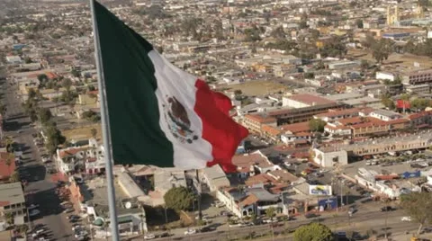Mexican Flag 動画素材 11111758