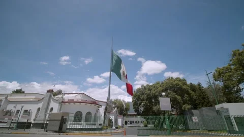 Mexican Flag Video stock 139242131