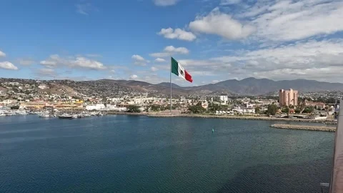 Mexican Flag Stock Footage 220746500