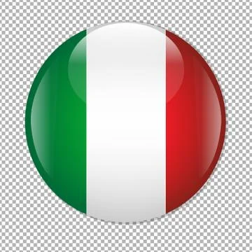 Mexican Flag Icon Stock Illustration