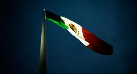 Mexican flag Foto stock