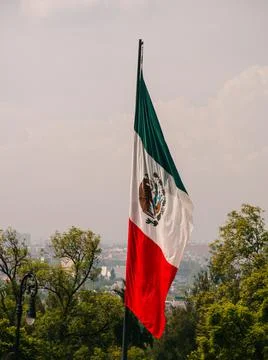 Mexican flag Stock Photos