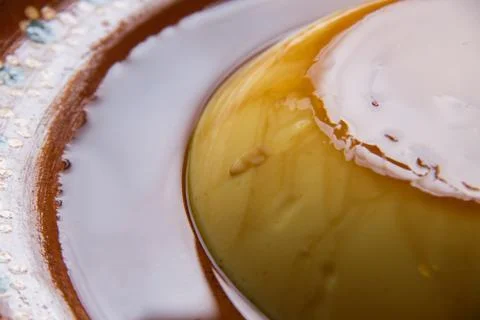 Mexican flan Stock Photos