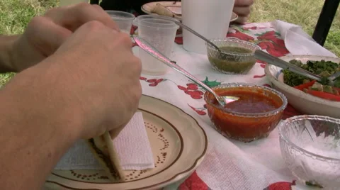 Mexican food Video stock 6766157