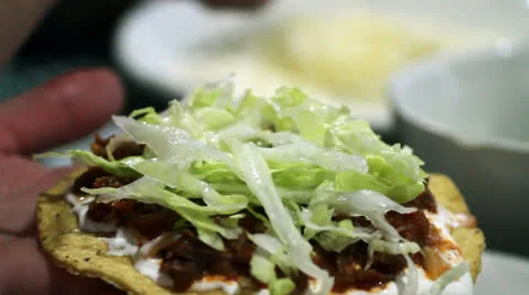 Mexican food 스톡 동영상 24848907